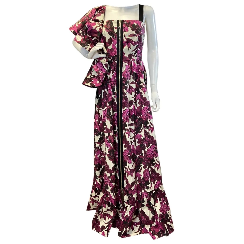 NWT Marina Rinaldi Gown Size US 20 Dragone Print/Color